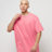 Urban Classics Heavy Oversized Tee różowy