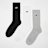 New Balance 3 PACK - Essential Cushioned Crew Socks multicolore