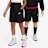Nike   Sportswear Club Fleece French-Terry-Shorts schwarz