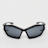 Lusion Transparente Sonnenbrille - schwarz zwart