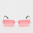 Karl Kani Rahmenlose Sonnenbrille rosa