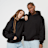 SNIPES Small Logo Essential Oversized Hoodie negro