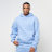 Urban Classics Fluffy Hoody bleu