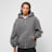 Urban Classics Fluffy Zip Hoody szary