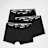 Nike   3 PACK - Everyday Cotton Boxer Brief noir