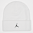 Jordan U JORDAN PEAK BEANIE ESS white/black wit