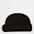 SNIPES Woven Flag Label Basic Fisherman Beanie schwarz