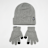 SNIPES Woven Label Basic Junior Knit Set grey cinzento