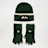 New Era New Era Script Beanie Set blk/ofw verde