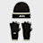New Era New Era Script Beanie Set blk/ofw noir