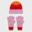 New Era Youth Stripe Beanie Set (2 Piece) višebojno