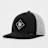 DJINNS HFT Cap Tiny Waffle Schwarz