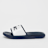 Lacoste Serve Slide Dual bleu