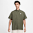 Nike   Club Shortsleeve Button Oversize Shirt grün