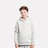 New Balance Boys French Terry Small Logo Hoodie grigio