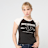 True Religion Raglan Baby Tee schwarz