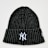 New Era Washed Beanie MLB New York Yankees schwarz