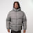 Urban Classics Shiny Puffer Jacket With Hood siva