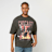 New Era NBA Washed Graphic Tee Chicago Bulls grau