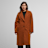 Urban Classics Ladies Oversized Long Coat pomarańczowy