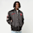 Mitchell & Ness Black Out Satin Jacket Chicago Bulls negro