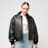 Decibel Padded PU Jacket crna