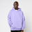 Urban Classics Fluffy Hoody pourpre