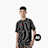 Karl Kani Small Signature Essential Pinstripe Tee Junior zwart