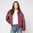 Decibel Padded PU Jacket czerwony