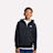 New Balance French Terry Small Logo Full Zip Hoodie noir