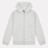 New Balance French Terry Small Logo Full Zip Hoodie siva