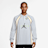 Jordan Flight Long-Sleeve Polo Jersey niebieski