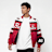 Mitchell & Ness NBA Chicago Bulls Team Color Head Coach Light Weight Satin Jacket rood