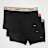 Nike   3 PACK - Essential Cotton Stretch Trunk schwarz
