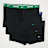 Nike 3 PACK - Essential Cotton Stretch Trunk schwarz