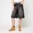 Urban Classics Ladies Denim Bermuda grau