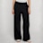 Urban Classics Ladies Fluffy Wideleg Trackpants noir