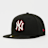 New Era GCP 59FIFTY Outline Logo MLB New York Yankees crna