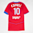 Nike   Dembélé / No. 10 / PSG Nike Third Stadium 2025/26 rouge