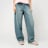 Decibel Barrel Jeans azul