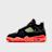 Jordan Air Jordan 4 Retro "Black & Infrared 23" (GS) crna