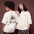 KAPPA x SNIPES KAPPA x SNIPES Oversized Tee beż