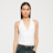 Urban Classics Ladies Polyamide Jersey Neckholder Top biały