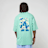 New Era MLB Floral Oversized Tee tirkizna