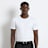 Burocs Slim Rib T-Shirt bianco