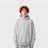 Urban Classics Fluffy Hoody grau