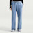 Nike   Studio Fleece Medium Weight Mid Rise Open Hem Pant blauw