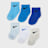 Nike   6 PACK - Swoosh Infant Ankle Sock azul