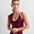 aim'n Shape Seamless Cross Back Bralette rosso