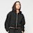Urban Classics Ladies Fluffy Cropped Zip Hoodie schwarz